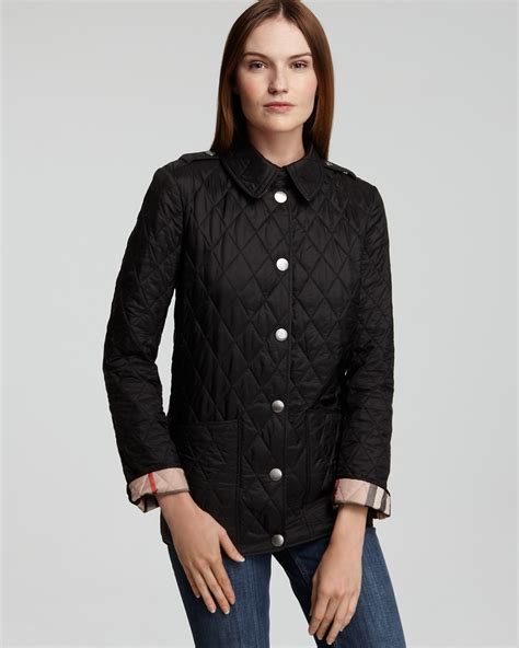 burberry brit quilted military jacket|quilted burberry jacket outlet store.